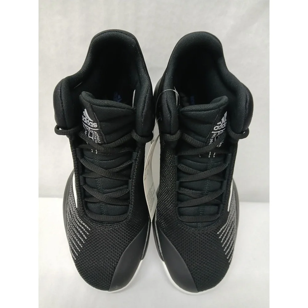 Adidas Kids Pro Spark 2018 K Basketball Shoe‎ Sneakers AH2644 Black White Size 5